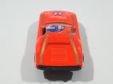Vintage Yat Ming Lamborghini Miura Classic 17 Turbo Bright Neon Orange Die Cast Toy Car Vehicle