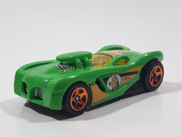 2018 Hot Wheels Disney Mickey & Friends Pluto 16 Angels Green Die Cast Toy Car Vehicle
