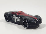 2015 Hot Wheels Ultimate Spider-Man Black Venom Covelight Black Die Cast Toy Car Vehicle