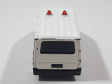 Majorette Sonic Flashers No. 243 Ford Transit Van Ambulance White Die Cast Toy Car Vehicle