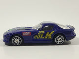 2003 Maisto Marvel 1996 Dodge Viper GTS She Hulk Purple Die Cast Toy Luxury Sports Car Vehicle