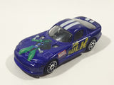2003 Maisto Marvel 1996 Dodge Viper GTS She Hulk Purple Die Cast Toy Luxury Sports Car Vehicle