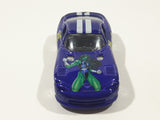2003 Maisto Marvel 1996 Dodge Viper GTS She Hulk Purple Die Cast Toy Luxury Sports Car Vehicle