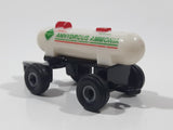 Tomy ERTL John Deere Anhydrous Ammonia Tank Trailer White and Black Die Cast and Plastic Toy Farming Machinery Vehicle H0516YL01