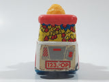 1983 Playskool Children's Television Workshop Sesame Street Big Bird Popcorn Van White Die Cast Toy Car Vehicle