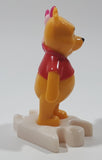 2000 McDonald's Disney Winnie The Pooh and Piglet 3 1/2" Tall Plastic Toy Figure Puzzle Piece