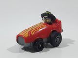 1985 McDonalds Happy Meal Fast Macs The Hamburglar Red Pull Back Toy Car Vehicle