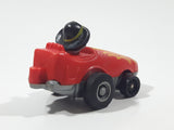 1985 McDonalds Happy Meal Fast Macs The Hamburglar Red Pull Back Toy Car Vehicle
