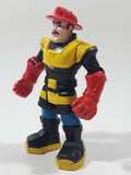 2010 Mattel Rescue Heroes Billy Blaze Fireman Firefighter 5" Tall Toy Figure