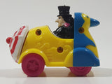1991 McDonald's Batman Returns Penguin in Umbrella Roto-Roadster Car 3" Long Plastic Toy Figure Vehicle