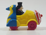 1991 McDonald's Batman Returns Penguin in Umbrella Roto-Roadster Car 3" Long Plastic Toy Figure Vehicle