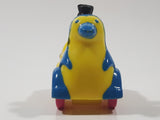 1991 McDonald's Batman Returns Penguin in Umbrella Roto-Roadster Car 3" Long Plastic Toy Figure Vehicle