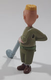 1999 McDonald's Disney Recess Gus with Golf Club 3 1/4" Tall Toy Figure