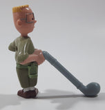 1999 McDonald's Disney Recess Gus with Golf Club 3 1/4" Tall Toy Figure