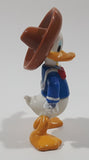 Disney The Three Caballeros Mexican Donald Duck with Sombrero and Colorful Fabric Towel Articulated Toy Action Figure