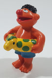 1980s Applause Muppets Sesame Street "Ernie Wearing a Float" PVC Toy Figure
