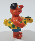 1980s Applause Muppets Sesame Street "Ernie Wearing a Float" PVC Toy Figure