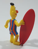 1980s Applause Muppets Sesame Street "Bert with a Surfboard" PVC Toy Figure