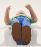 Fisher Price Loving Family Sweet Streets Man Light Green Shirt Blue Pants 3" Tall Toy Figure