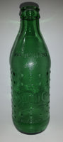 Vintage 1974 Sprite 7" Tall 10 Fl. Oz Embossed Green Glass Soda Pop Bottle
