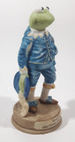 Rare Vintage 1983 Enesco Henson Associates Miss Piggy's "The Kermitage Collection" Kermit as Green Boy after Thomas Gainsborough 6 1/2" Tall