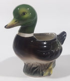 Vintage Mallard Duck Ceramic Pottery Planter Dish 5" Long