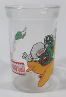 Bick's Adds BBQ Fun! 4 1/4" Tall Glass Jar Bottle