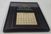 Rare Antique 1938 Bank of Montreal Calendar in Frame 11 1/2" x 14 1/4"