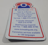 BC Nurse Line 2 1/4" x 4 1/4" Thin Rubber Fridge Magnet
