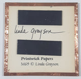Printwick Papers M69 Linda Grayson "There's nothing better than a good friend, Except a good friend who has CHOCOLATE" 2 1/2" x 2 1/2" Fridge Magnet
