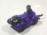 1991 DC Comics Cat Woman in Purple Plastic Toy Car Vehicle McDonald's Happy Meal