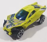 Zuru Metal Machines Off Road 4x4 Lime Green 1/64 Scale Die Cast Toy Car Vehicle