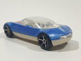 2009 Hot Wheels Avant Garde Metalflake Light Blue Die Cast Toy Car Vehicle