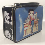 1996 King Features Syndicate Betty Boop Waitress in Roller Skates Diner Themed Tin Metal Lunch Box