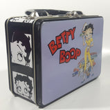 1996 King Features Syndicate Betty Boop Waitress in Roller Skates Diner Themed Tin Metal Lunch Box