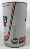 Vintage Castrol Super GTX 20W-50 1 Imperial Quart 1.14 Litre Motor Oil Metal Can EMPTY