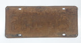 Vintage 1938 Florida Vehicle License Plate Tag T21 105