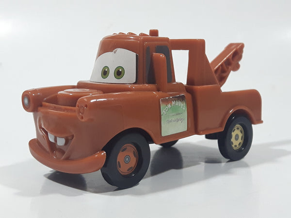 Disney Pixar Cars Tow Mater Brown Plastic Toy Car Vehicle
