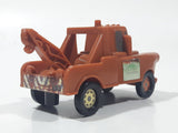 Disney Pixar Cars Tow Mater Brown Plastic Toy Car Vehicle