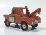 Disney Pixar Cars Tow Mater Brown Plastic Toy Car Vehicle
