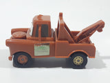 Disney Pixar Cars Tow Mater Brown Plastic Toy Car Vehicle