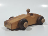 Vintage 1970s The Wooden Toy Company of Canada Racer Car Wood Toy Vehicle