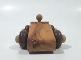 Vintage 1970s The Wooden Toy Company of Canada Racer Car Wood Toy Vehicle