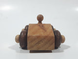 Vintage 1970s The Wooden Toy Company of Canada Racer Car Wood Toy Vehicle