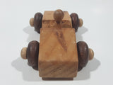 Vintage 1970s The Wooden Toy Company of Canada Racer Car Wood Toy Vehicle