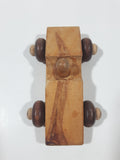 Vintage 1970s The Wooden Toy Company of Canada Racer Car Wood Toy Vehicle
