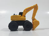 CAT Caterpillar Excavator Yellow Plastic Toy Car Vehicle 9862