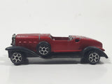 Vintage Summer Marz Karz S8106 1930 Packard Boattail Speedster Red with Black Fenders Die Cast Toy Car Vehicle