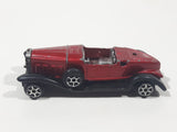Vintage Summer Marz Karz S8106 1930 Packard Boattail Speedster Red with Black Fenders Die Cast Toy Car Vehicle