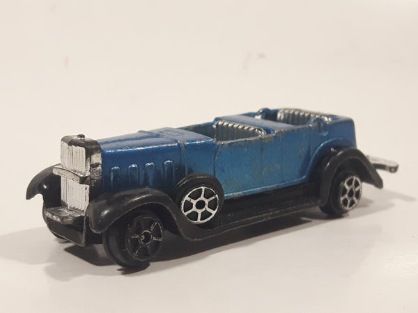 Vintage Summer Marz Karz S8103 1932 Cadillac V-16 Blue with Black Fenders Die Cast Toy Car Vehicle